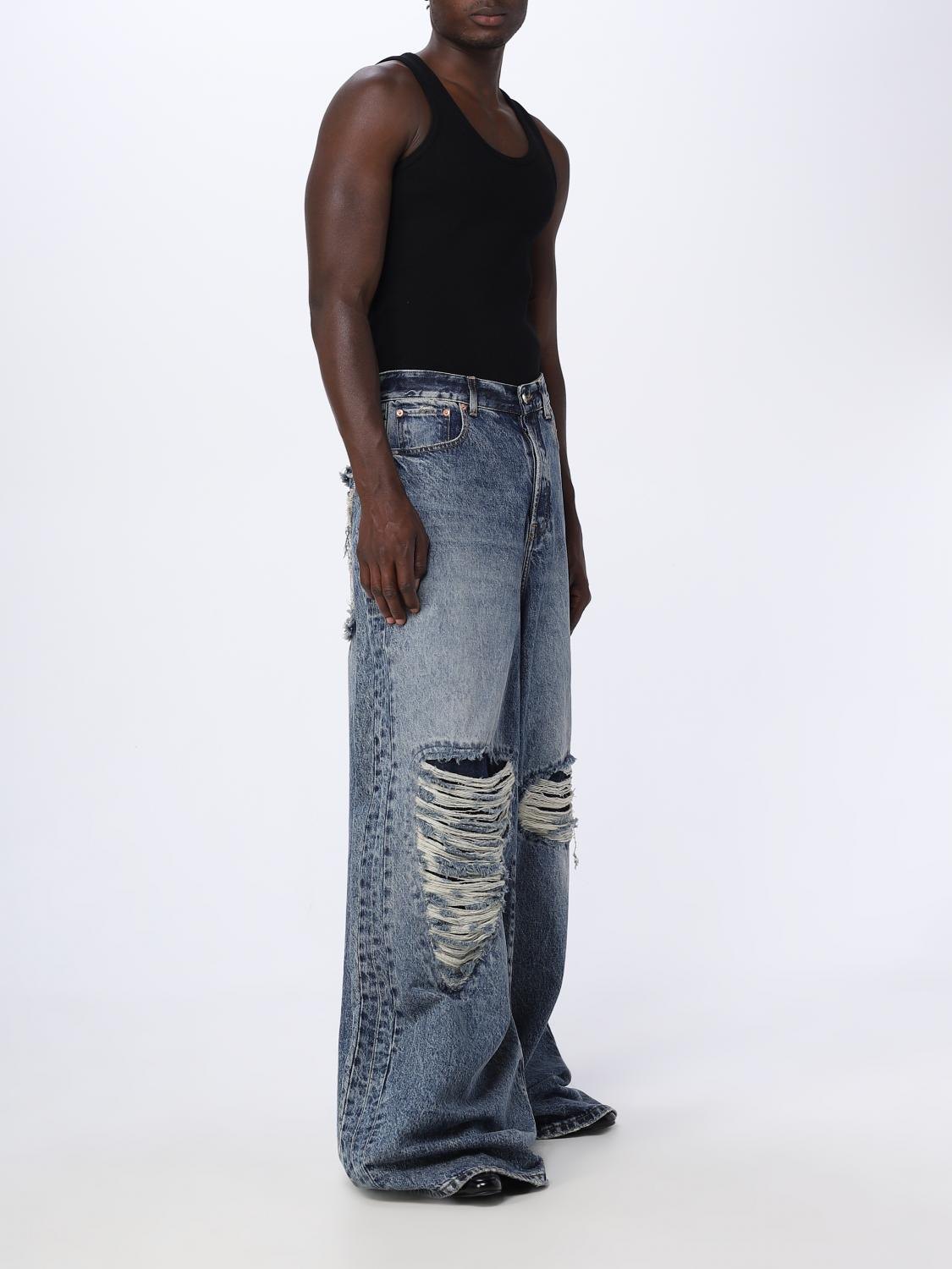 Ruin Wide-Leg Jean in Washed Indigo — view 2